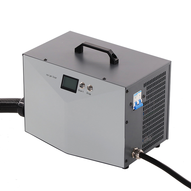 36V 120A 6kW 포탈 리튬 배터리 충전기 지게차