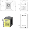 포크리프트 80V200A를 위한 20KW IP 67 높은 보호 외부 충전기